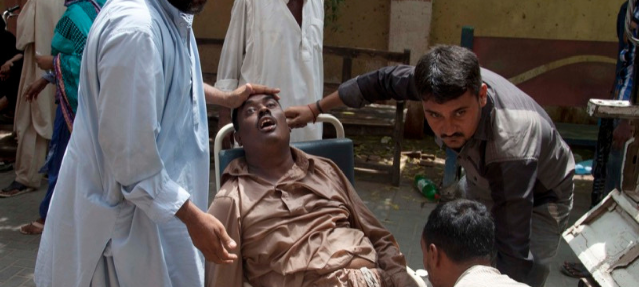 Four Cases of Heat Stroke Confirmed at Karachi’s Jinnah Hospital