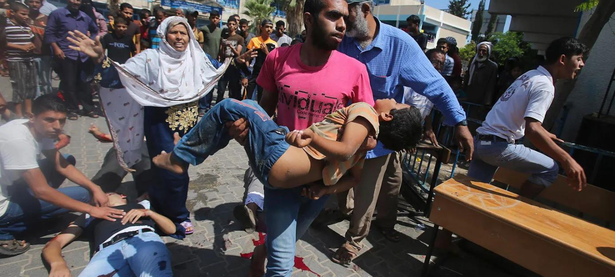 Israeli Airstrike on Gaza School Leaves Dozens Dead